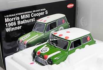 超レア❗️1/18 モーリス ミニクーパー S 1966 バサーストウイナー Amazon | 京商 1/18 モーリス ミニ クーパーS 1966 Bathurst